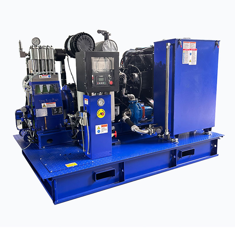 Blaster industrial cu hidrojet pentru aplicații de curățare grele